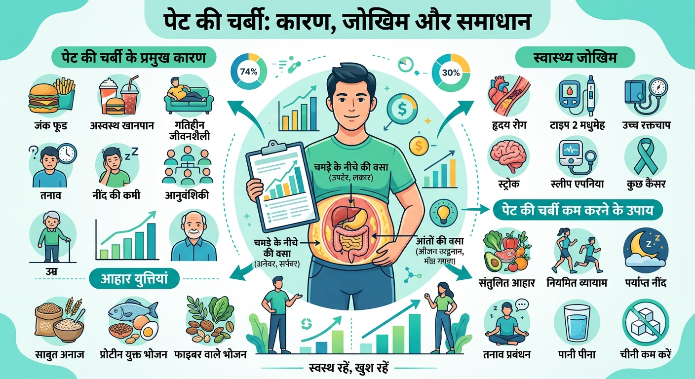 पेट की चर्बी